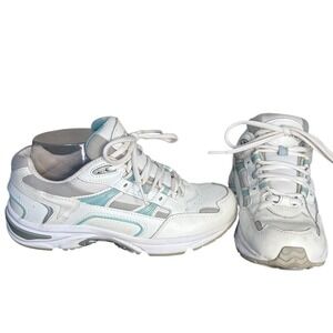 Vionic White Walker Sneaker Leather Mesh Orthotic Athletic Women's Size 7